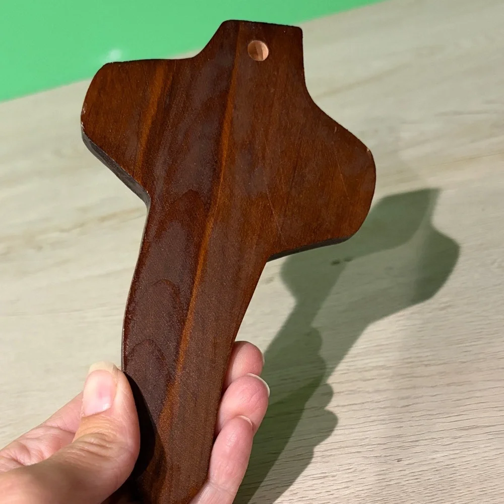 Wooden Cross Wall Decor